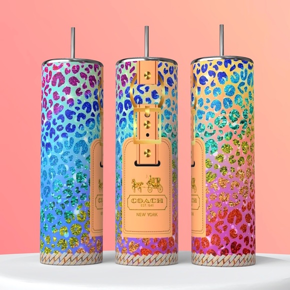 Buy 2 Get 1 Free! It’s a Tumbler! Designer Handbag 20 Ounce Stainless Tumbler - Picture 9 of 14